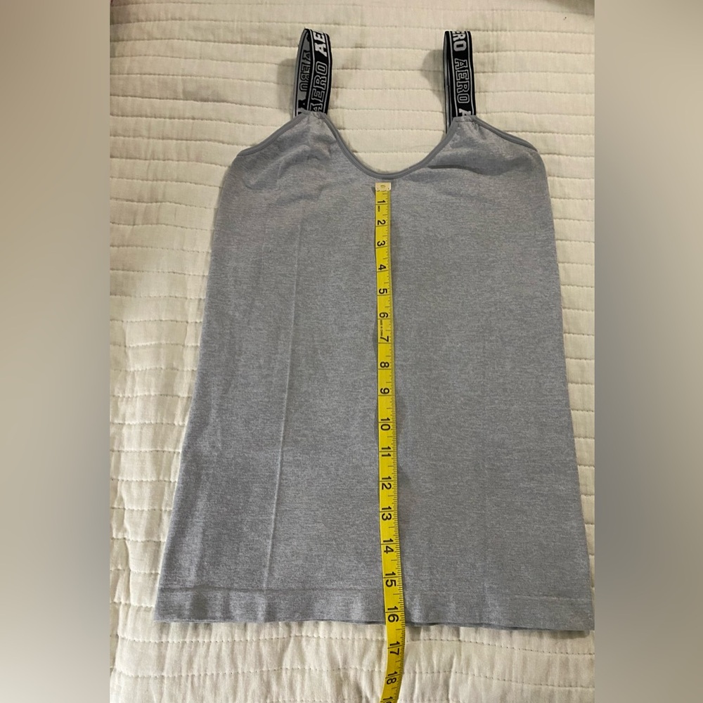Aeropostale Heather Gray Tank Top| Gray | XL - Picture 6 of 6